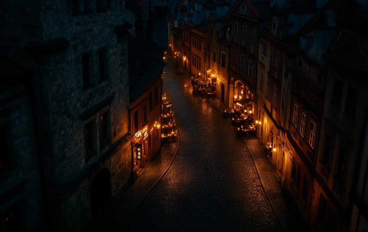 Kraków Night Atmosphere